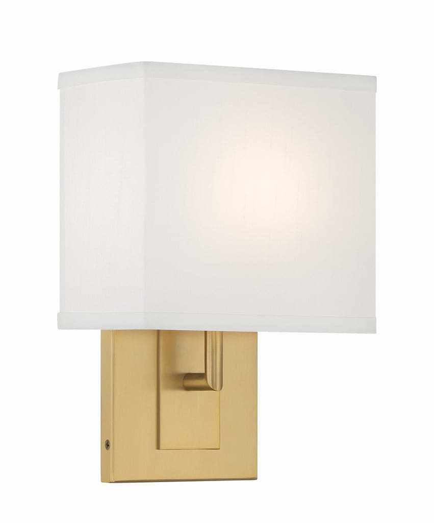 Brent 1 Light Sconce-Crystorama Lighting Company-CRYSTO-BRE-A3632-VG-Wall LightingVibrant Gold-6-France and Son