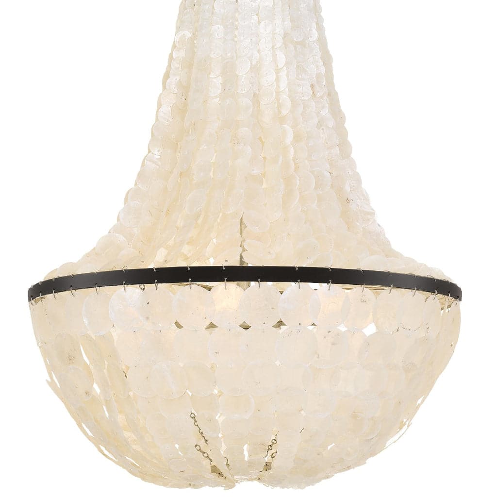 Brielle 6 Light Chandelier-Crystorama Lighting Company-CRYSTO-BRI-3006-DB-Chandeliers-3-France and Son