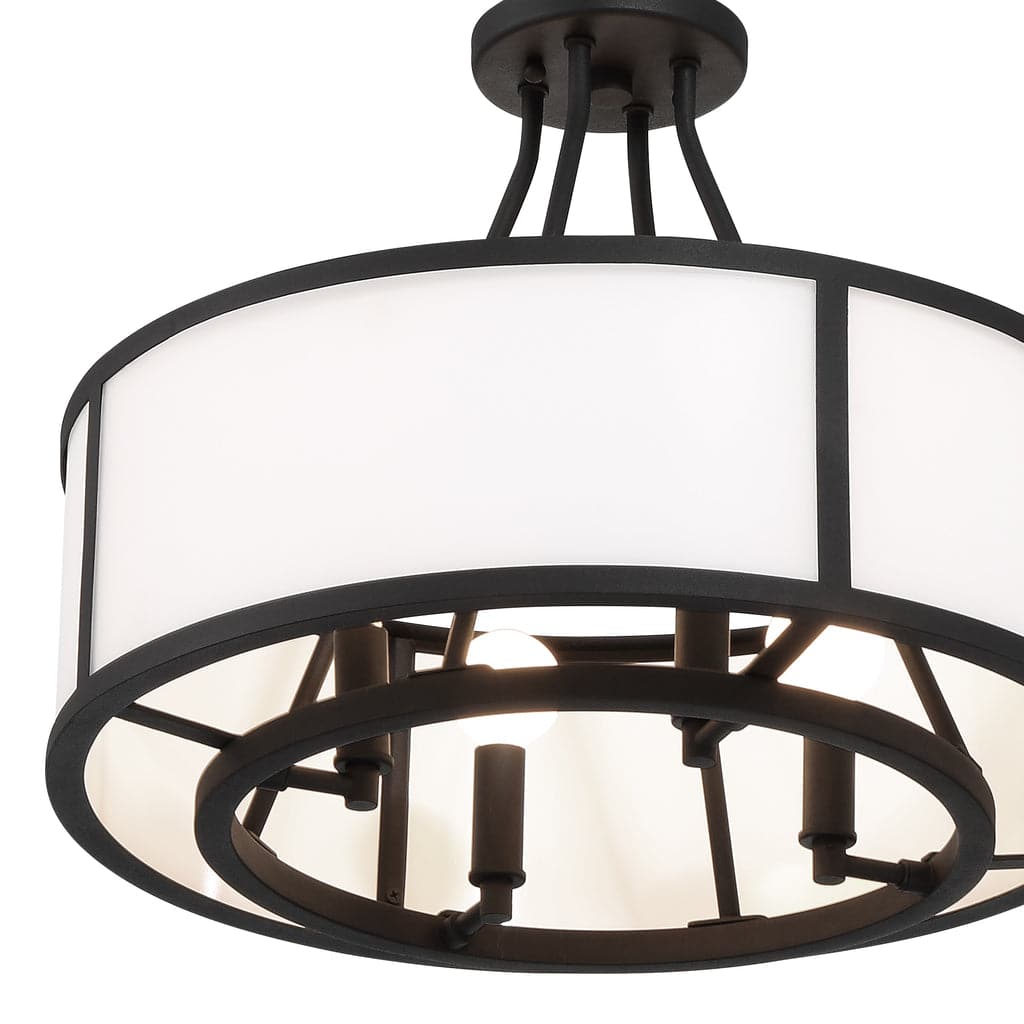 Bryant 4 Light Chandelier-Crystorama Lighting Company-CRYSTO-BRY-8004-BF-Chandeliers-2-France and Son