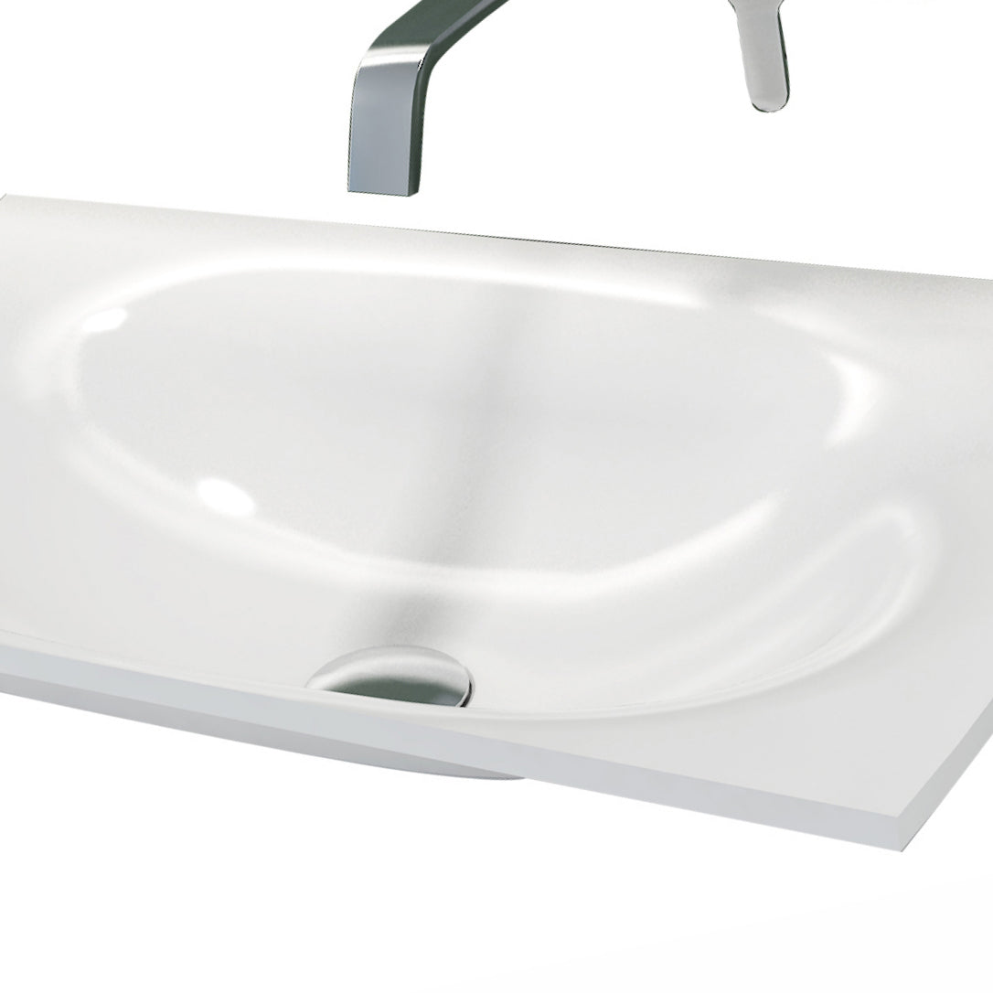 Ferghus Floating Vanity Sink-France & Son-BW2192WHT-Bathroom Vanity-4-France and Son