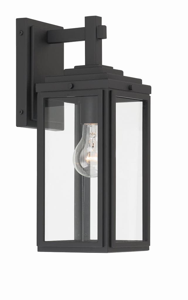 Byron 1 Light Outdoor Wall Mount-Crystorama Lighting Company-CRYSTO-BYR-80102-MK-Outdoor Flush MountsMedium-5-France and Son