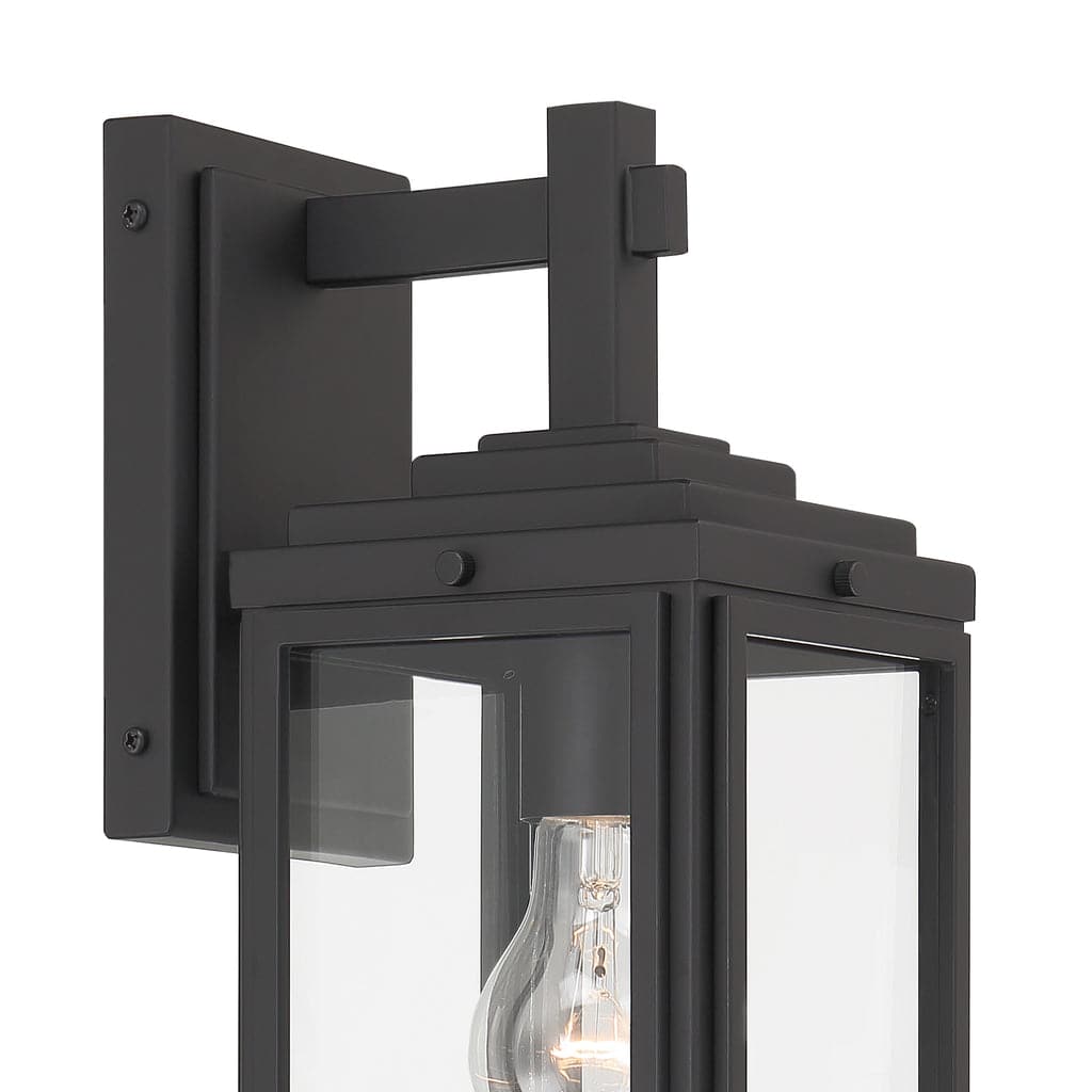 Byron 1 Light Outdoor Wall Mount-Crystorama Lighting Company-CRYSTO-BYR-80102-MK-Outdoor Flush MountsMedium-6-France and Son