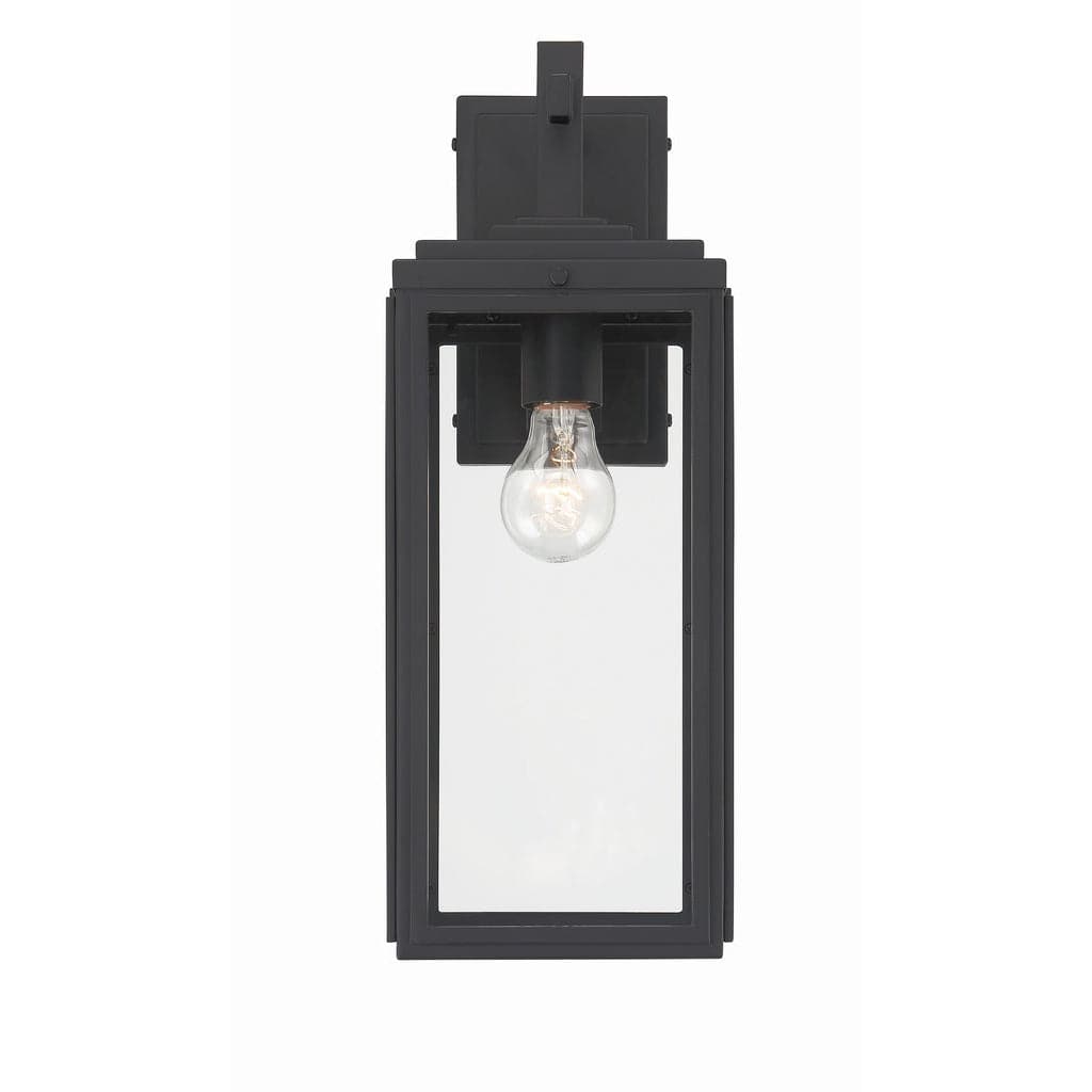 Byron 1 Light Outdoor Wall Mount-Crystorama Lighting Company-CRYSTO-BYR-80102-MK-Outdoor Flush MountsMedium-1-France and Son