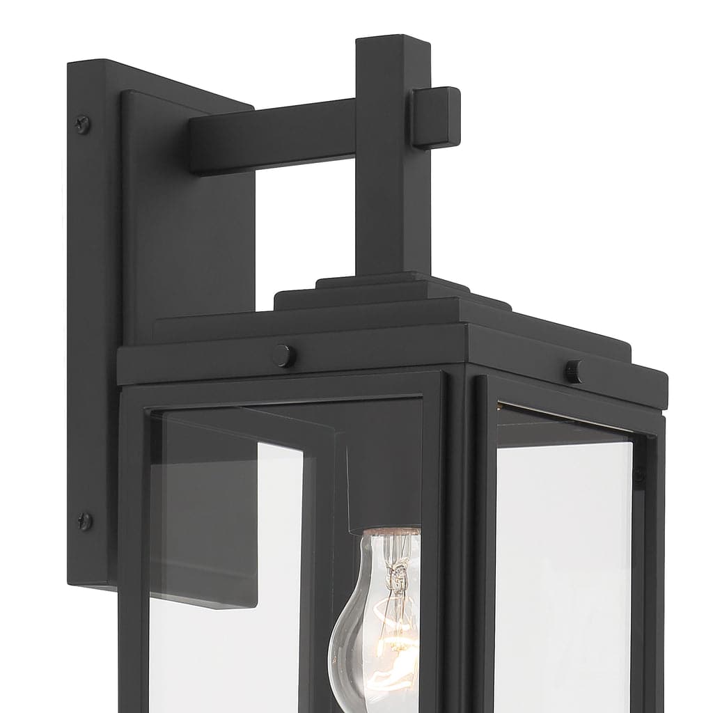 Byron 1 Light Outdoor Wall Mount-Crystorama Lighting Company-CRYSTO-BYR-80102-MK-Outdoor Flush MountsMedium-3-France and Son