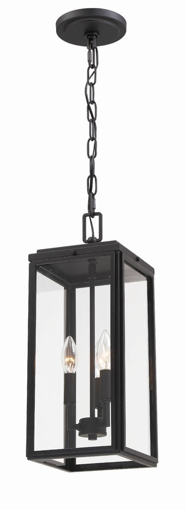 Byron 3 Light Outdoor Pendant-Crystorama Lighting Company-CRYSTO-BYR-80105-MK-Outdoor Pendants-3-France and Son