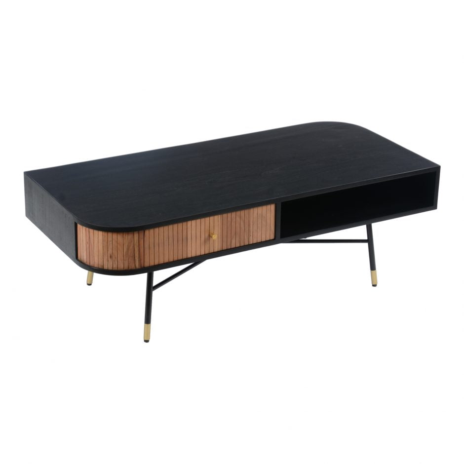 Black And Tan Coffee Table-Moes-MOE-BZ-1105-02-Coffee Tables-2-France and Son