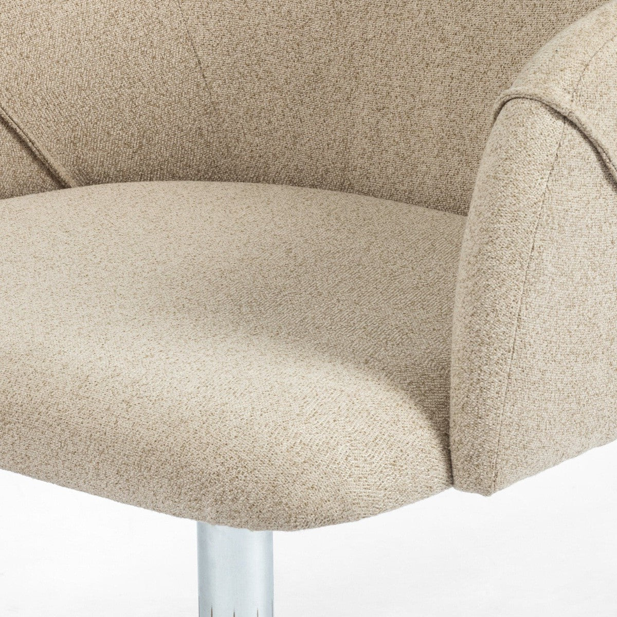 Edna Desk Chair - Fedora Oatmeal