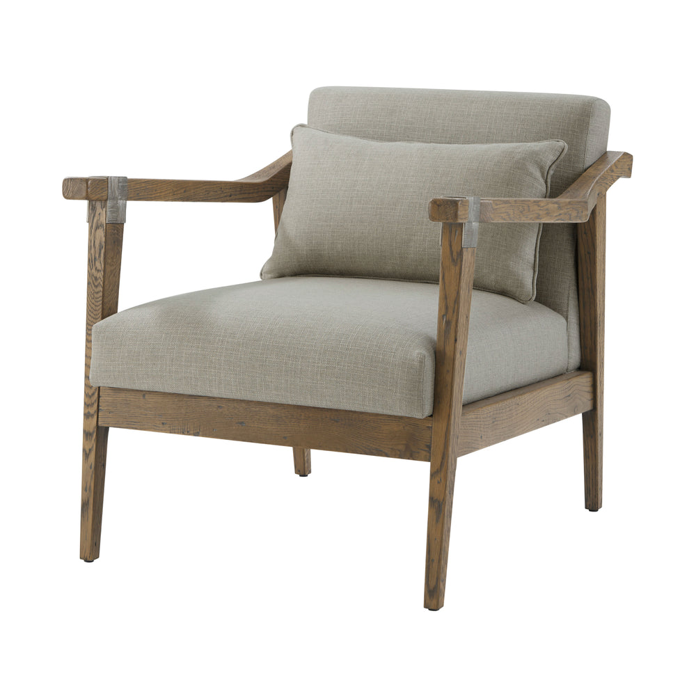 Bryson Upholstered Chair-Theodore Alexander-THEO-CB42007.1BFR-Lounge Chairs-1-France and Son