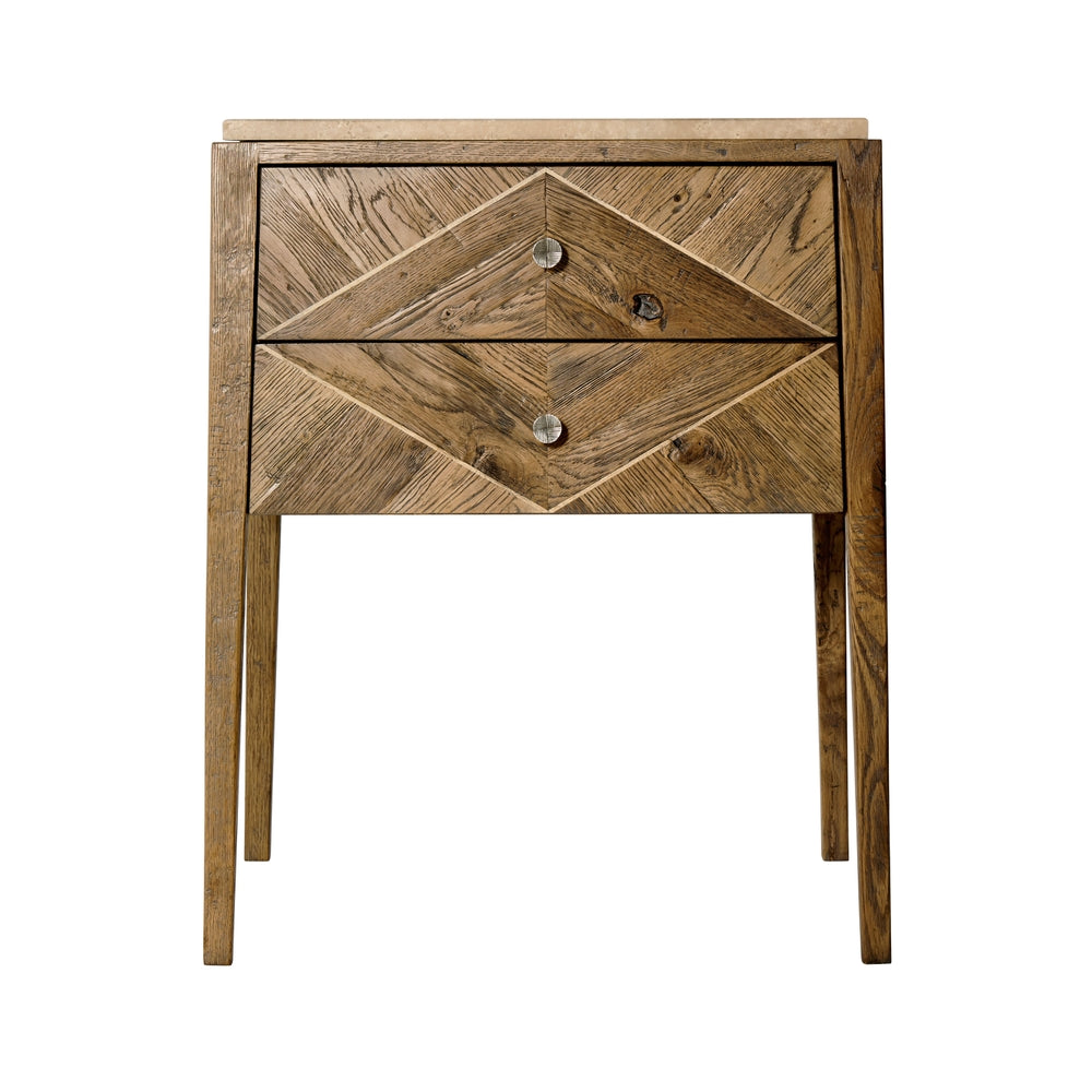 Hawkesford Nightstand-Theodore Alexander-THEO-CB50044.C062-NightstandsEcho Oak-4-France and Son