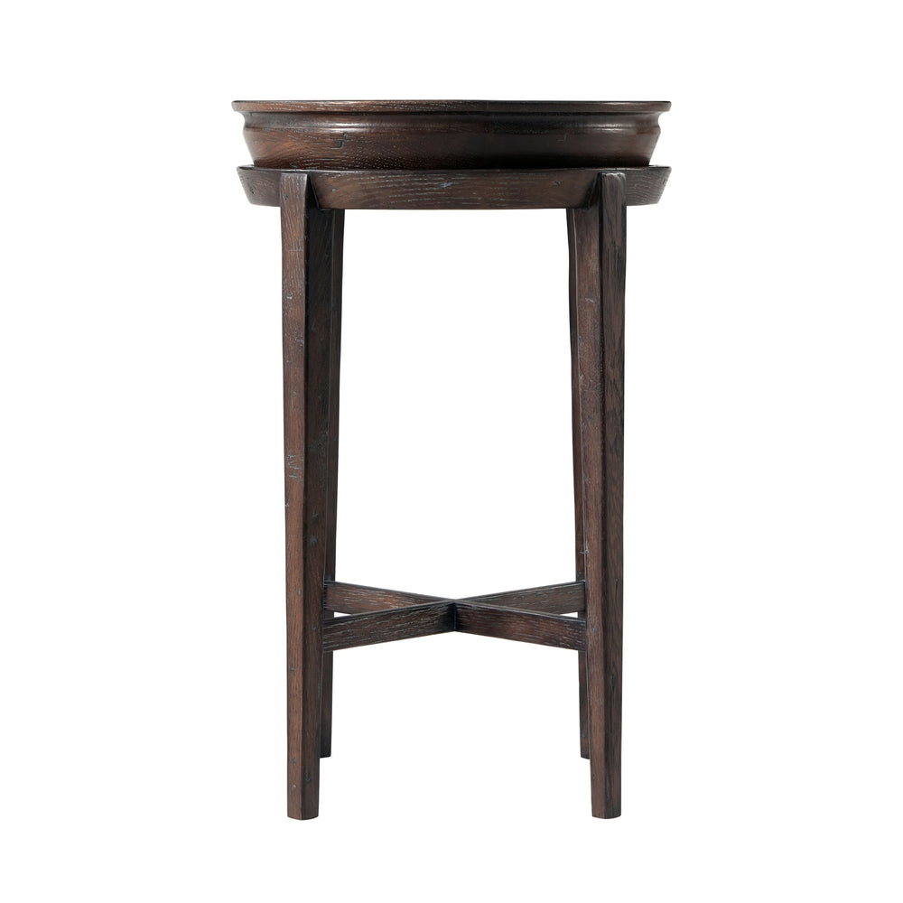 Newton Accent Table-Theodore Alexander-THEO-CB50050.C062-Side TablesEcho Oak-7-France and Son