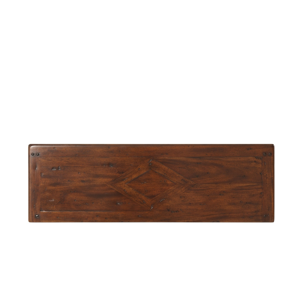 Subtly Incised Console Table-Theodore Alexander-THEO-CB53001-Console Tables-4-France and Son