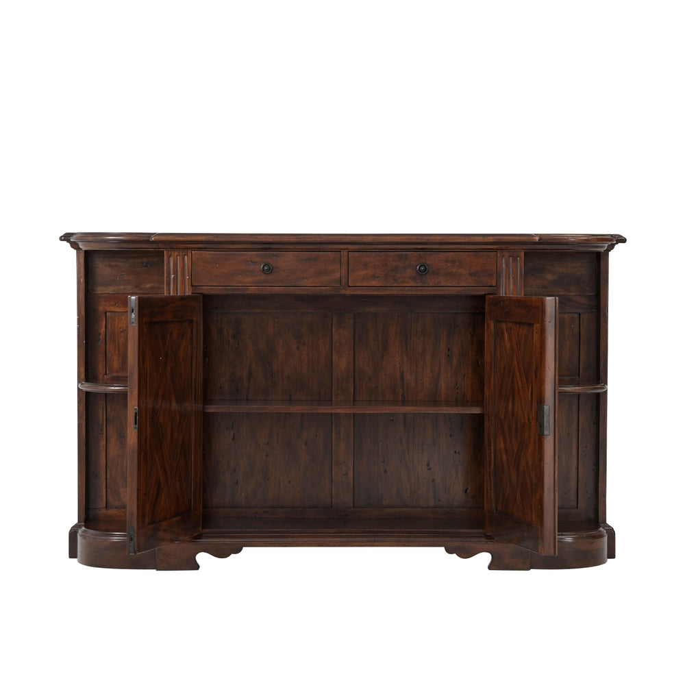 Holly Maze Cabinet Side Cabinet-Theodore Alexander-THEO-CB61003-Sideboards & Credenzas-2-France and Son