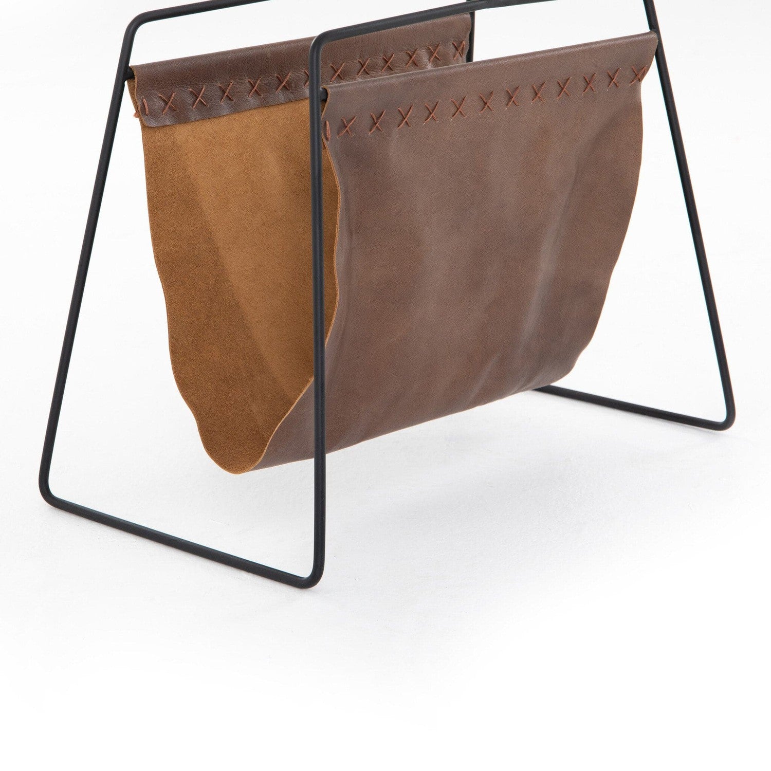 Aesop Magazine Rack - Smooth Jet Black