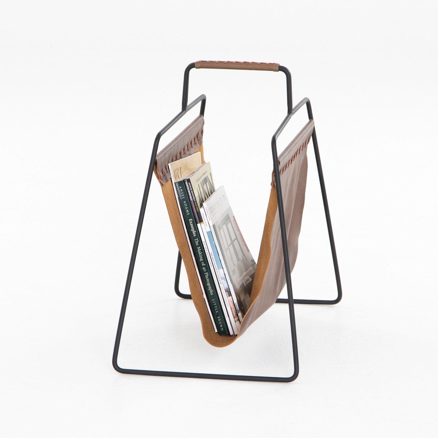 Aesop Magazine Rack - Smooth Jet Black