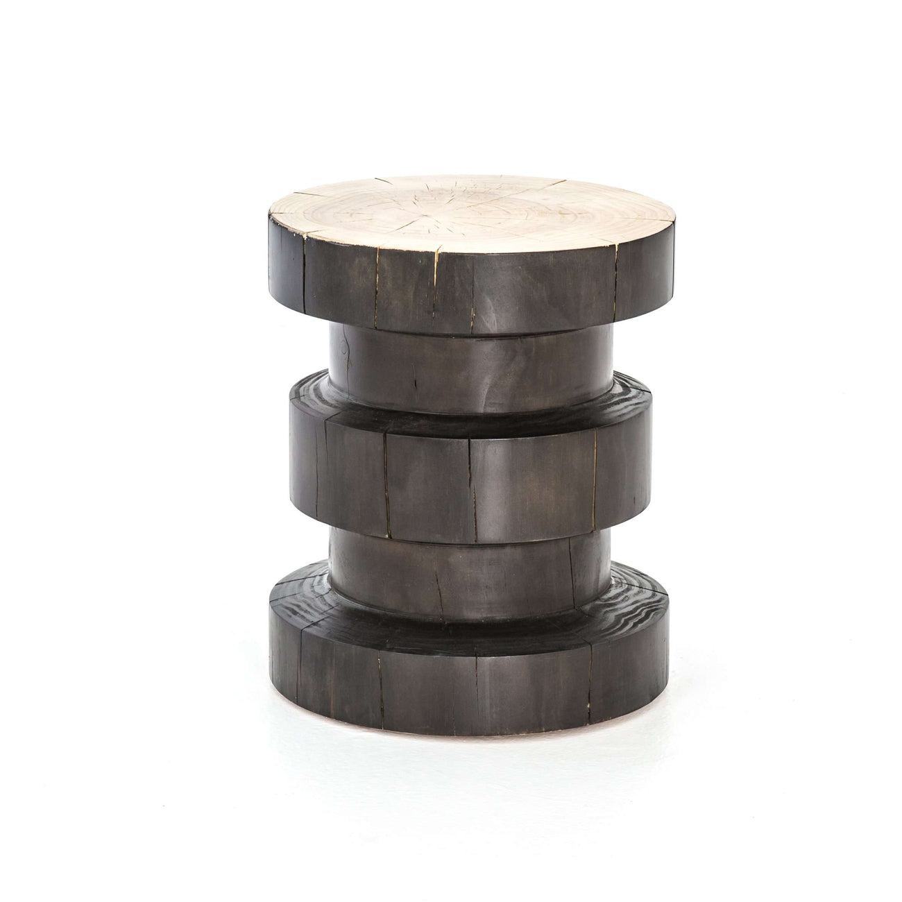 Inez End Table - Natural Pine-Four Hands-FH-100091-003-Side Tables-1-France and Son