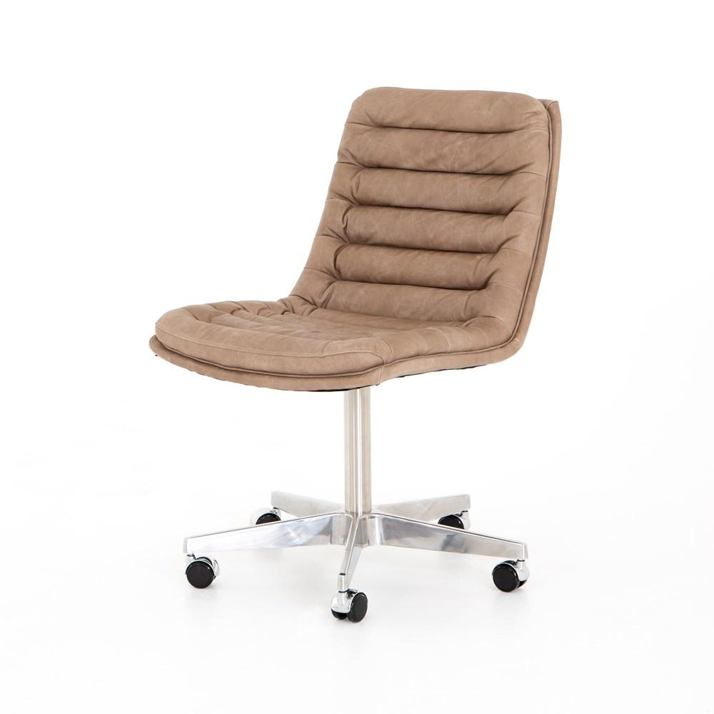 Zuma Desk Chair-FNS-HANDS-CCAR-019-295-Task ChairsNatural Washed Mushroom-5-France and Son