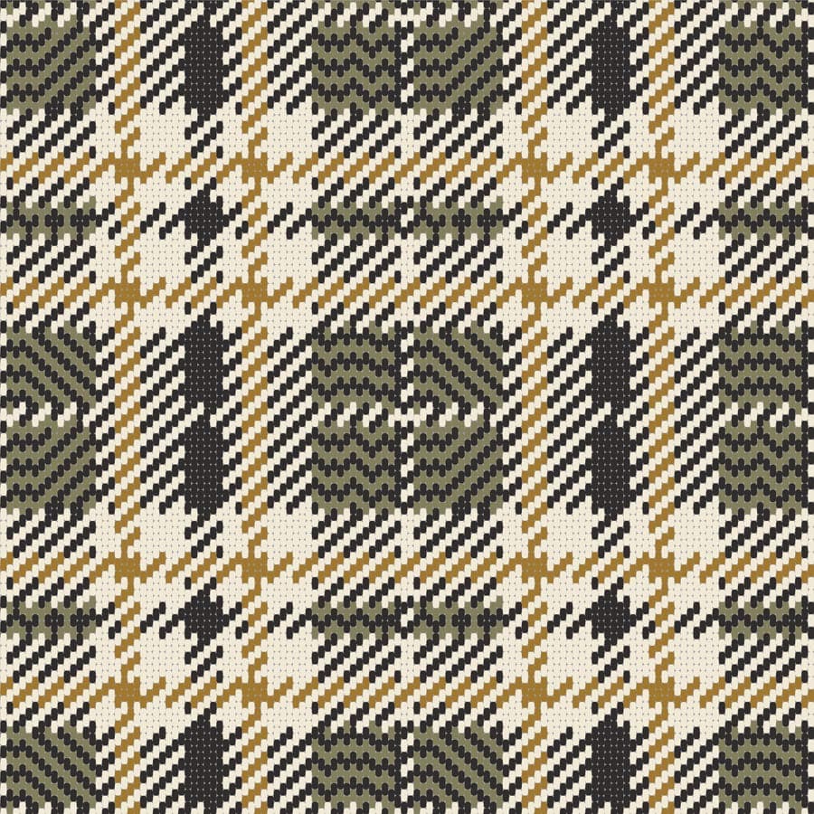 Clark Plaid Wallpaper-Mitchell Black-MITCHB-WCCE1-WG-PM-10-Wall DecorPatterns Wood Lawn Green-Premium Matte Paper-8-France and Son