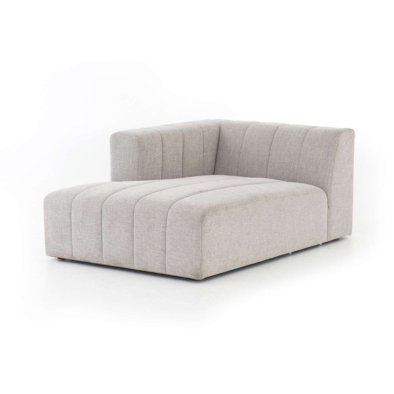 Langham Channeled Sectional Pieces-Four Hands-FH-CGRY-001-320-LAFC-SectionalsLAF Chaise Piece-7-France and Son