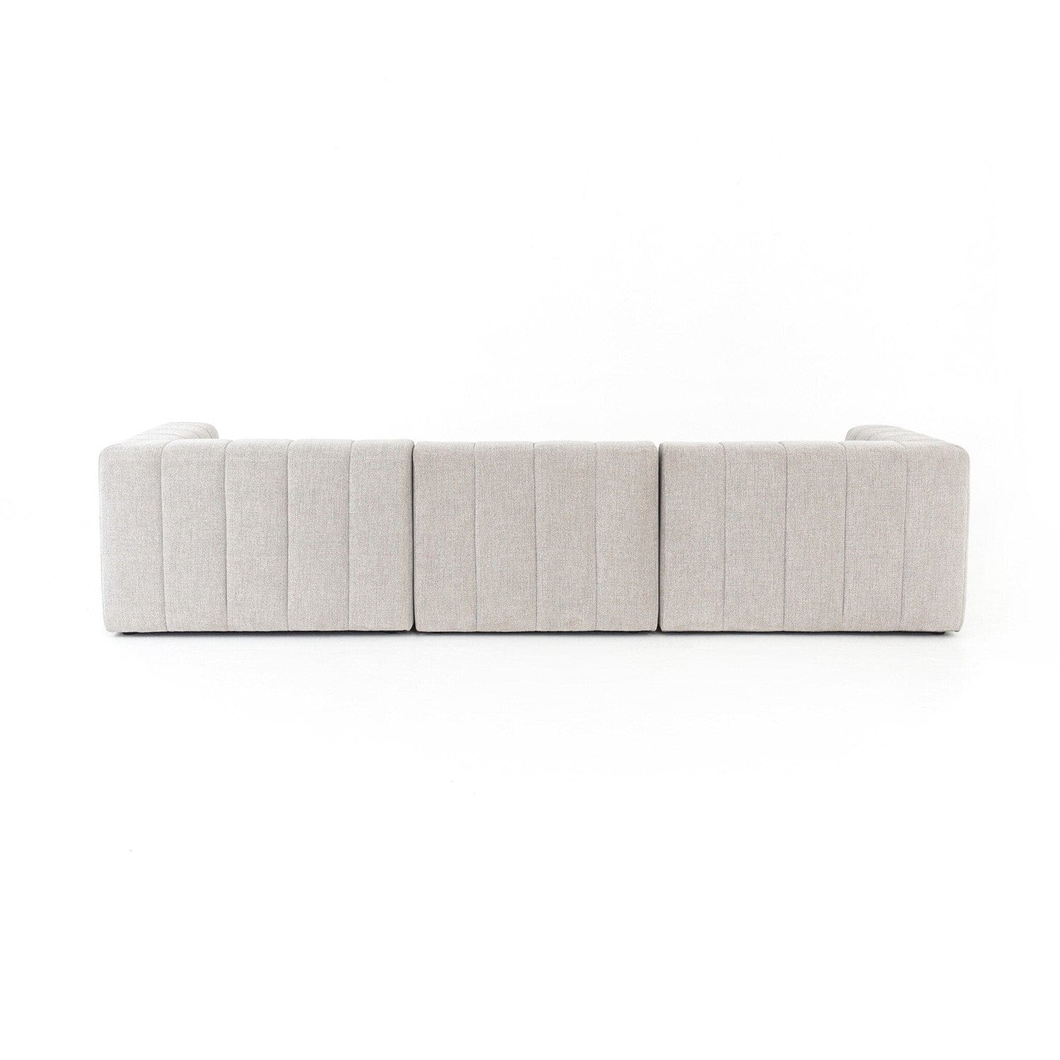 Langham Channeled 3-Piece Sectional - Napa Sandstone