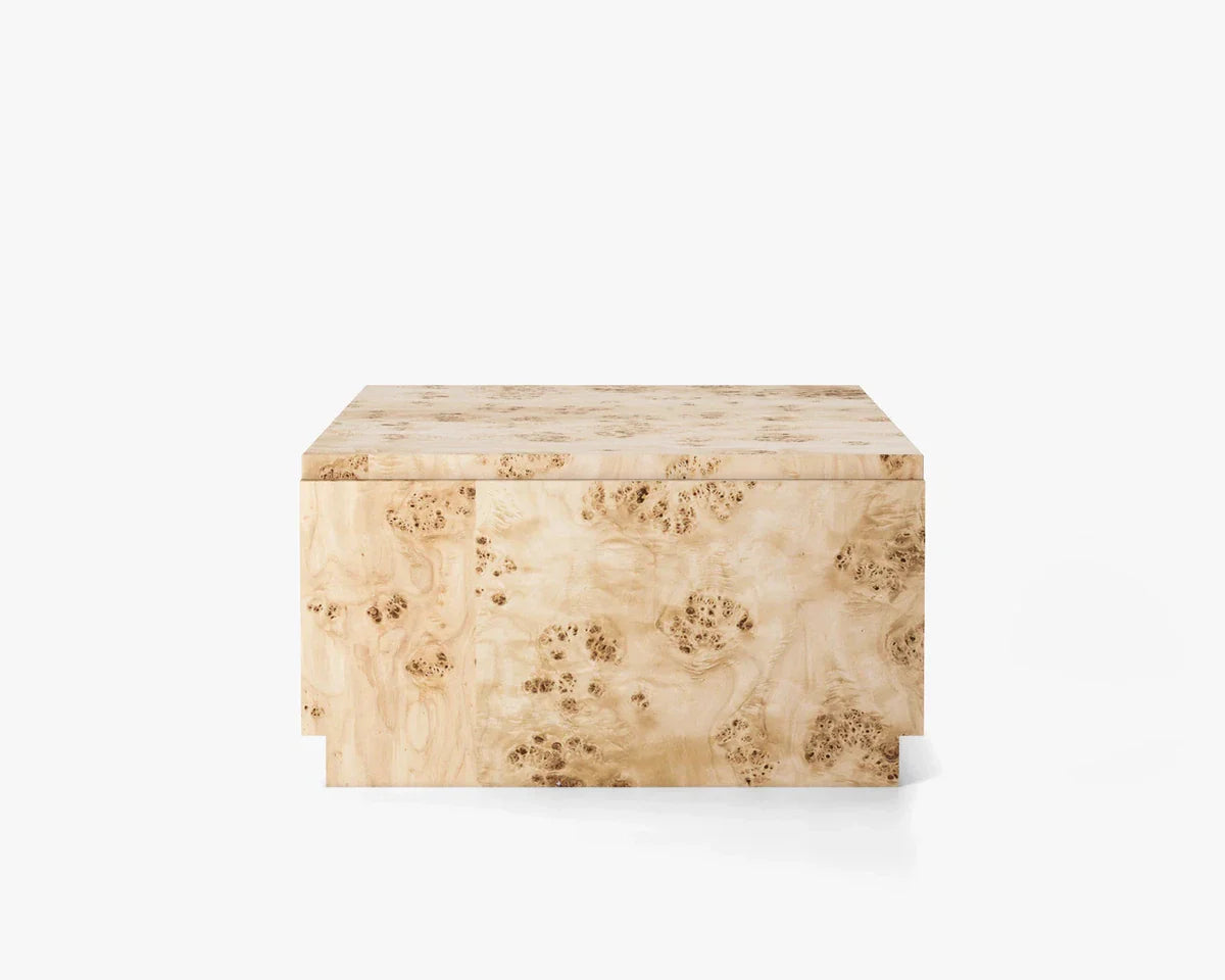 Wesley Burl Coffee Table - Light Burl