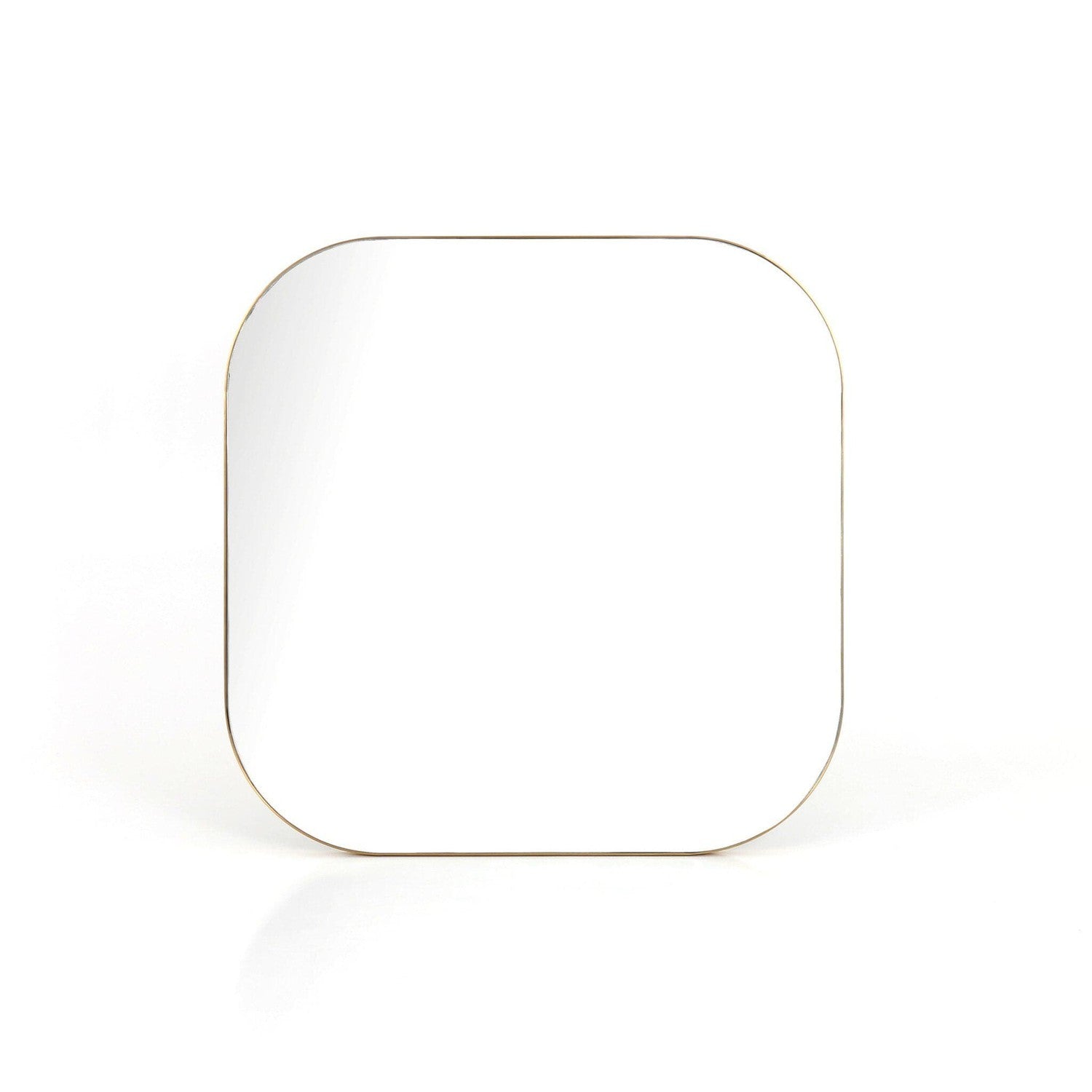 Bellvue Square Mirror - Polished Brass