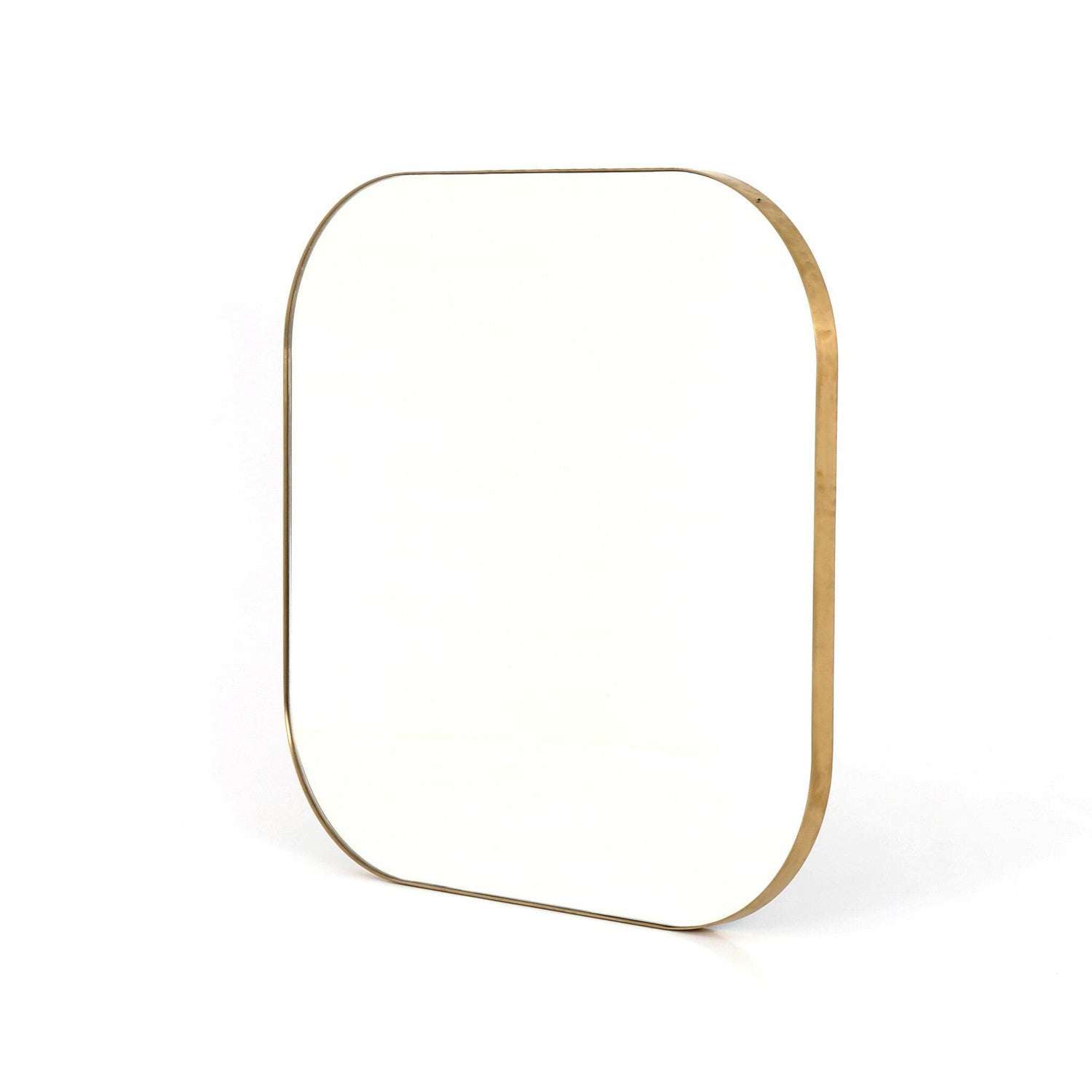 Bellvue Square Mirror - Polished Brass