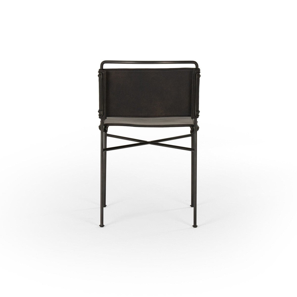 Wharton Dining Chair - Distressed Black