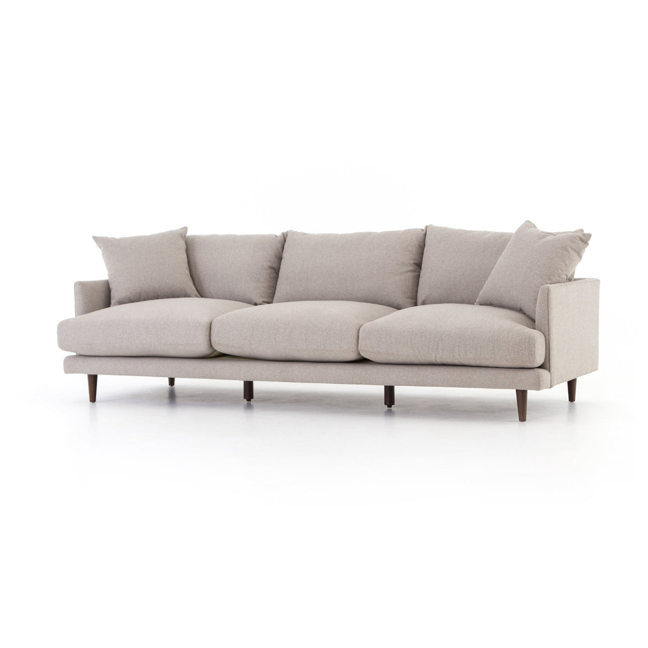Astra Sofa - 98" - Fedora Pewter-Four Hands-FH-CKEN-133Y-081P-Sofas-1-France and Son