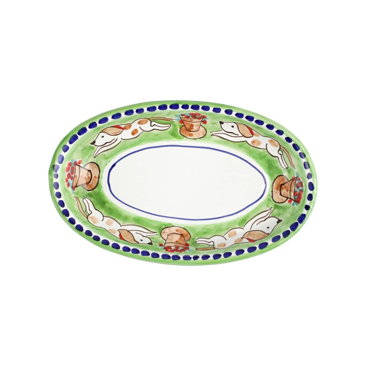 Campagna Cane Oval Tray - Default Title