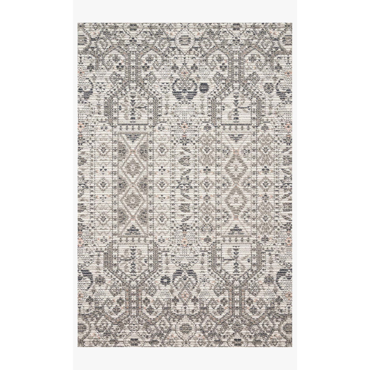 Cole COL-01 Ivory / Multi Area Rug-Loloi-LOLOI-COLECOL-01IVML2134-Rugs2'-1" x 3'-4"-1-France and Son