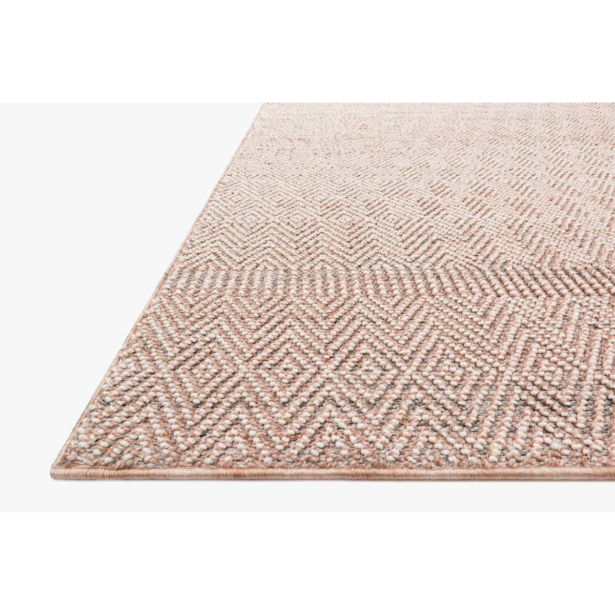 Cole COL-02 Blush / Ivory Area Rug-Loloi-LOLOI-COLECOL-02BHIV2134-Rugs2'-1" x 3'-4"-2-France and Son