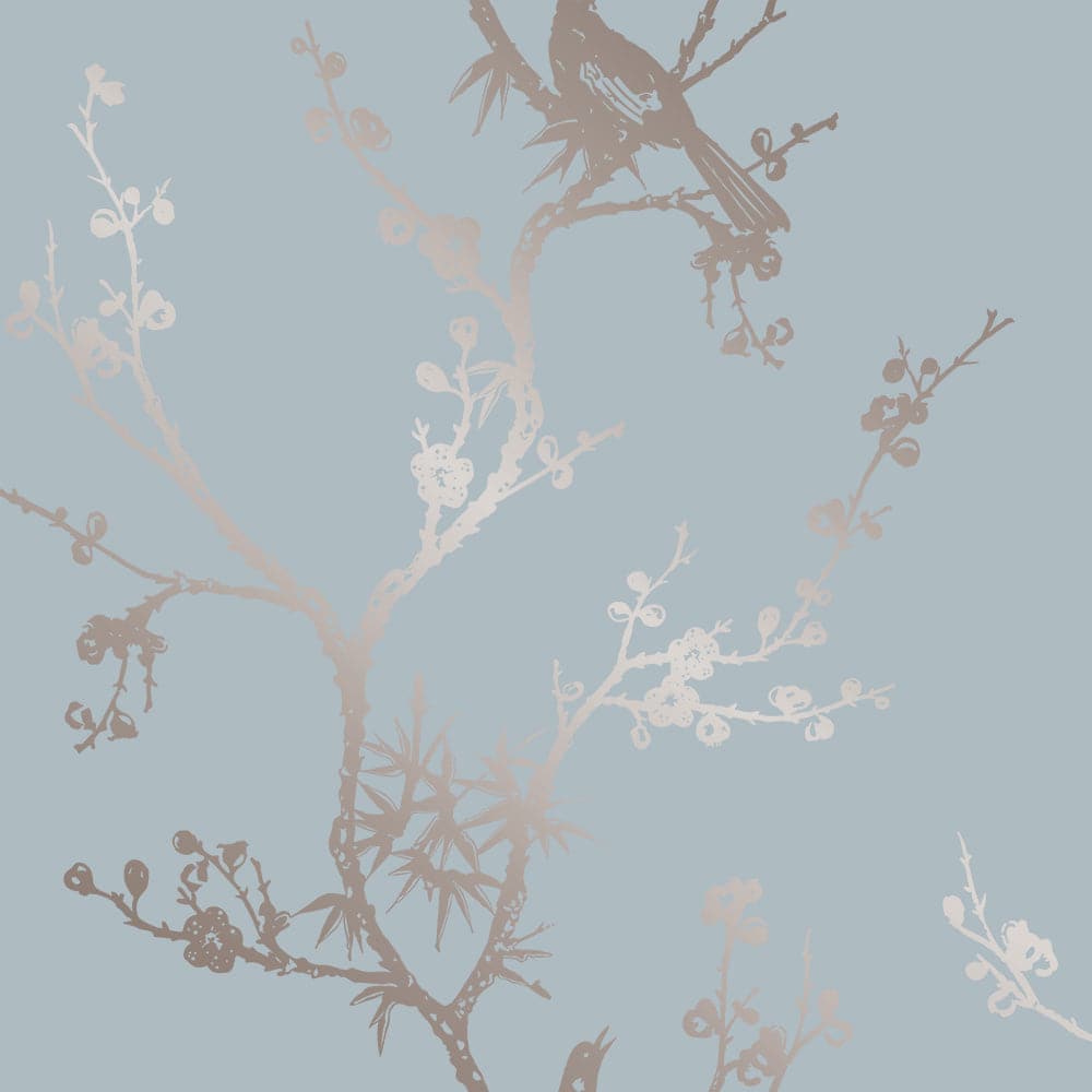 Bird Watching Peel And Stick Wallpaper-Tempaper & Co.-Tempaper-CR4122-Wall PaperSea-9-France and Son