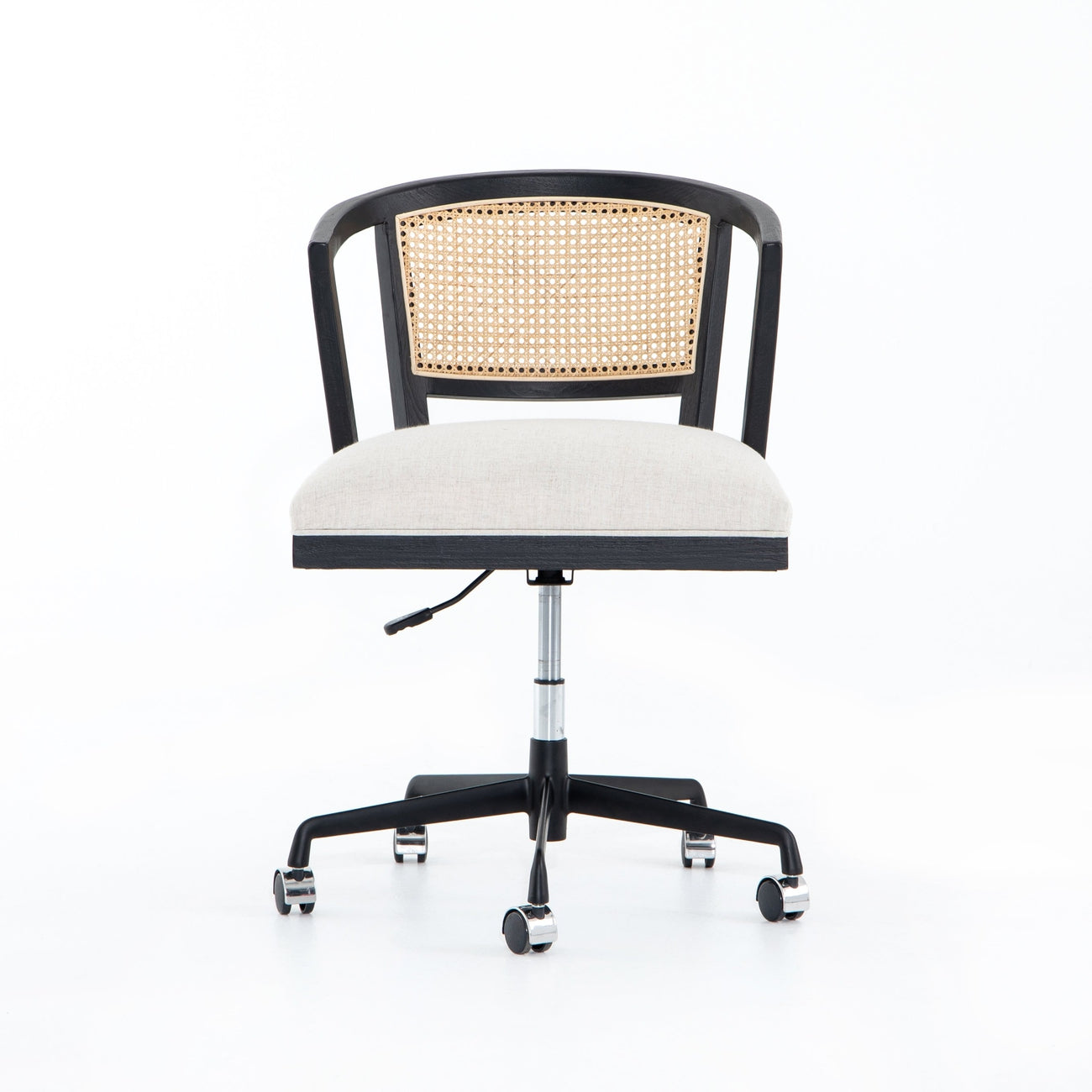 Alexa Desk Chair-Four Hands-FH-101047-006-Task ChairsBrushed Ebony-4-France and Son
