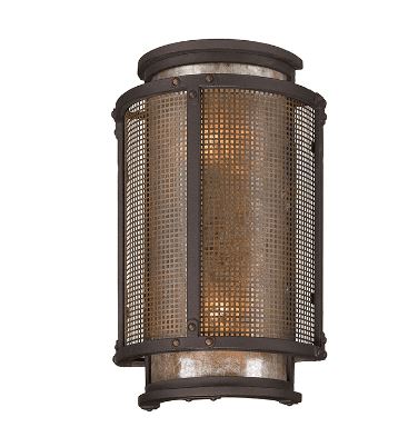 Copper Mountain 1Lt Wall Lantern Small Copper Mountain Bronze-Troy Lighting-TROY-B3272-BRZ/SFB-Wall Lighting2 Light-2-France and Son