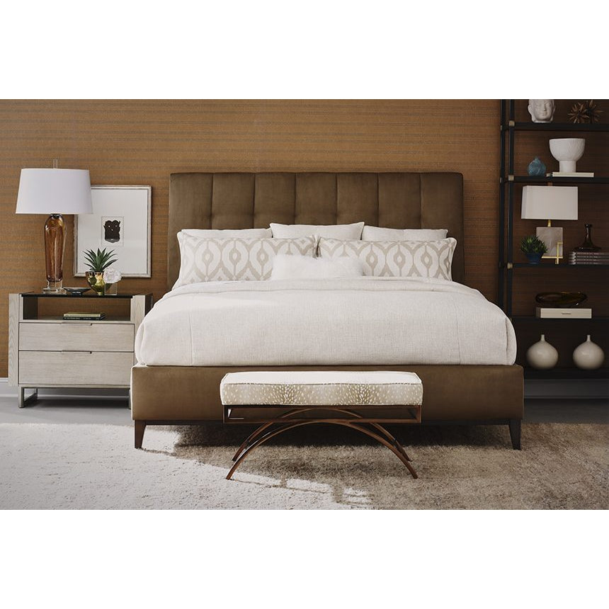Carmel King Bed-Hickory White-HICW-414-21-Beds-2-France and Son