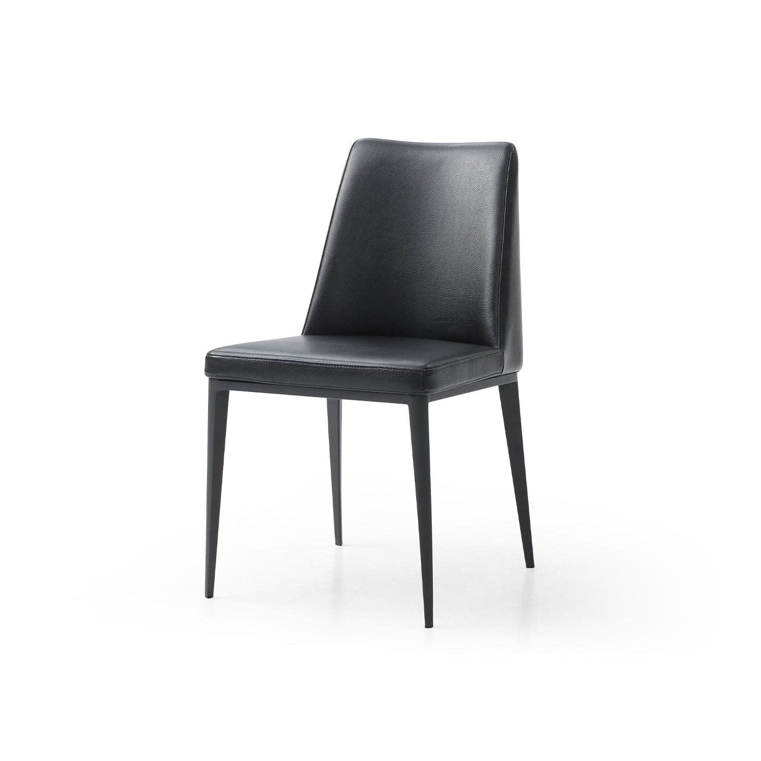 Carrie Dining Chair-Whiteline Modern Living-WHITELINE-DC1478P-BLK-Dining ChairsBlack-1-France and Son