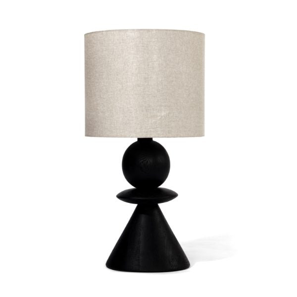 Rook Table Lamp-Union Home Furniture-UNION-DEC00043-Table LampsCharcoal Oil-4-France and Son