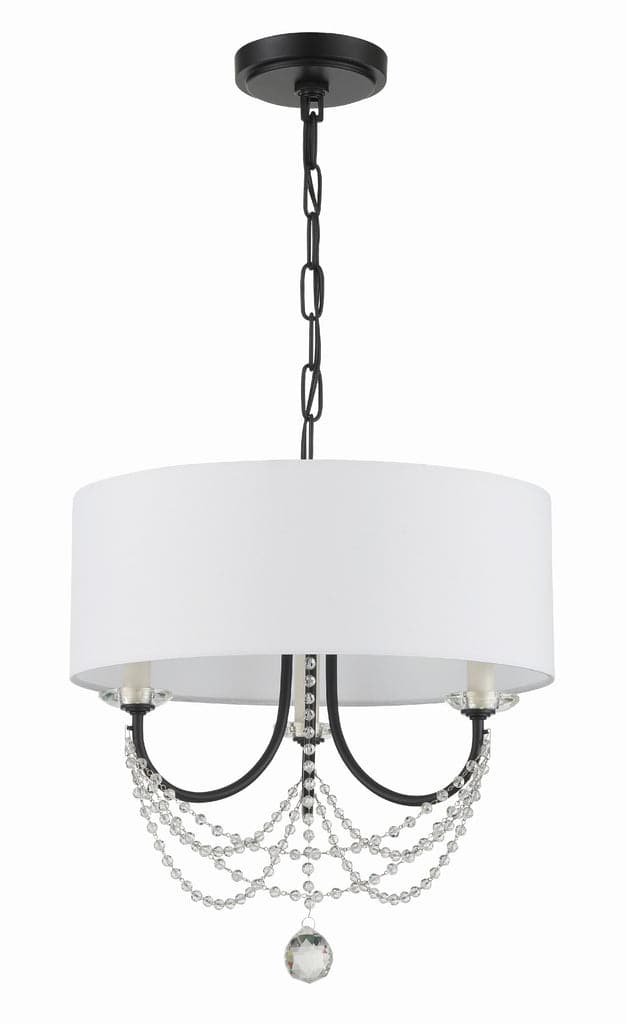 Delilah 3 Light Mini Chandelier-Crystorama Lighting Company-CRYSTO-DEL-90803-AG-ChandeliersAged Brass-4-France and Son