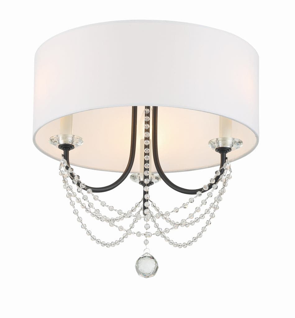 Delilah 3 Light Ceiling Mount-Crystorama Lighting Company-CRYSTO-DEL-90803-AG_CEILING-Flush MountsAged Brass-6-France and Son