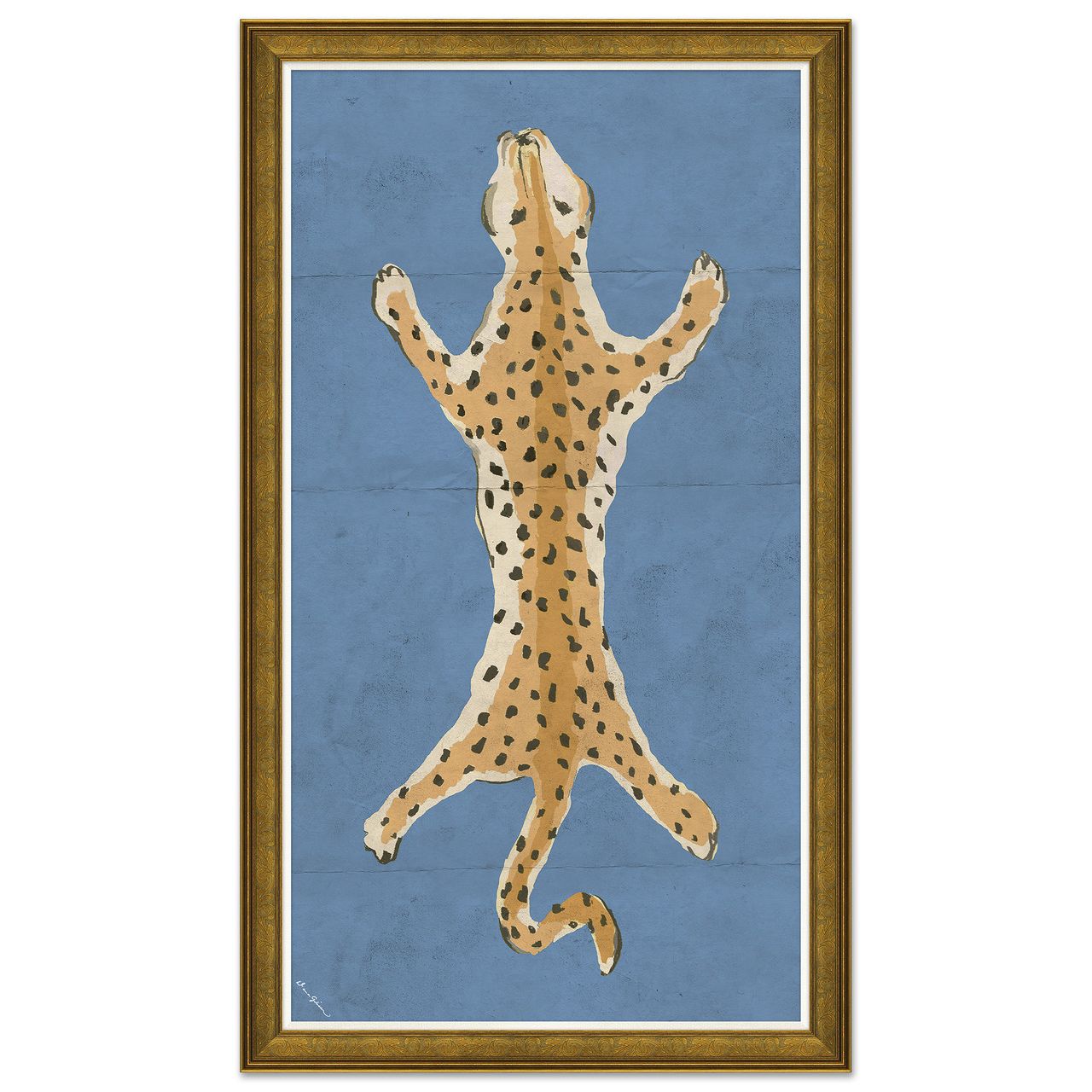 Leopard Series - Blue 1 by Soicher Marin