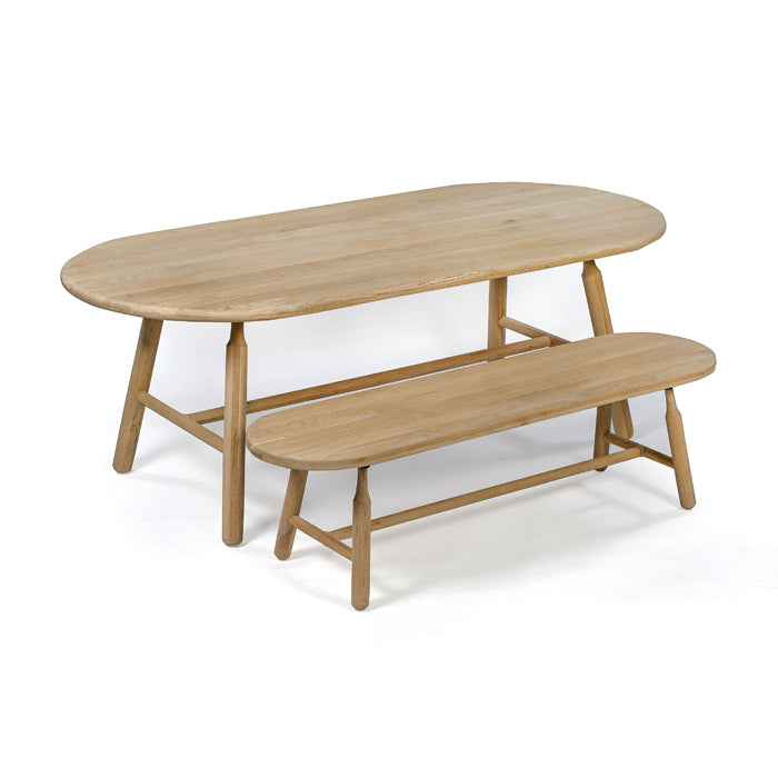 Dowel Dining Bench – Natural-Union Home Furniture-UNION-DIN00148-Benches-4-France and Son