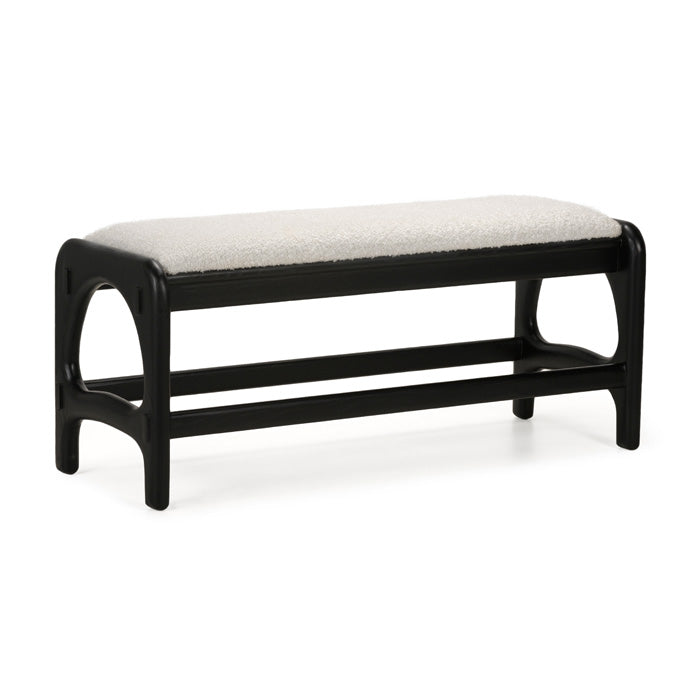 Luna Bench – Charcoal-Union Home Furniture-UNION-DIN00287-Benches-1-France and Son