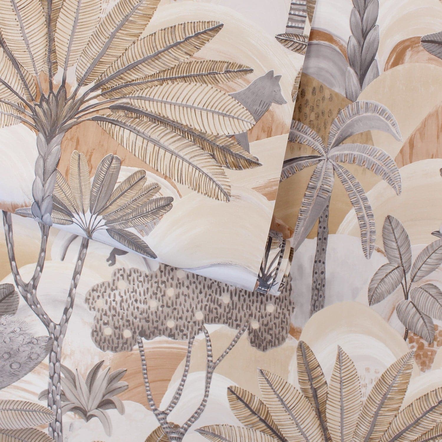 Desert Palm Peel And Stick Wallpaper-Tempaper & Co.-Tempaper-DP15059-Wall PaperSedona Sunset-6-France and Son