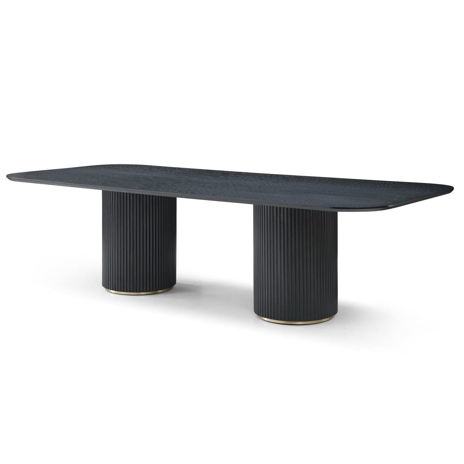 Heidi Dining Table-Whiteline Modern Living-WHITELINE-DT1842-BLK-Dining Tables-3-France and Son