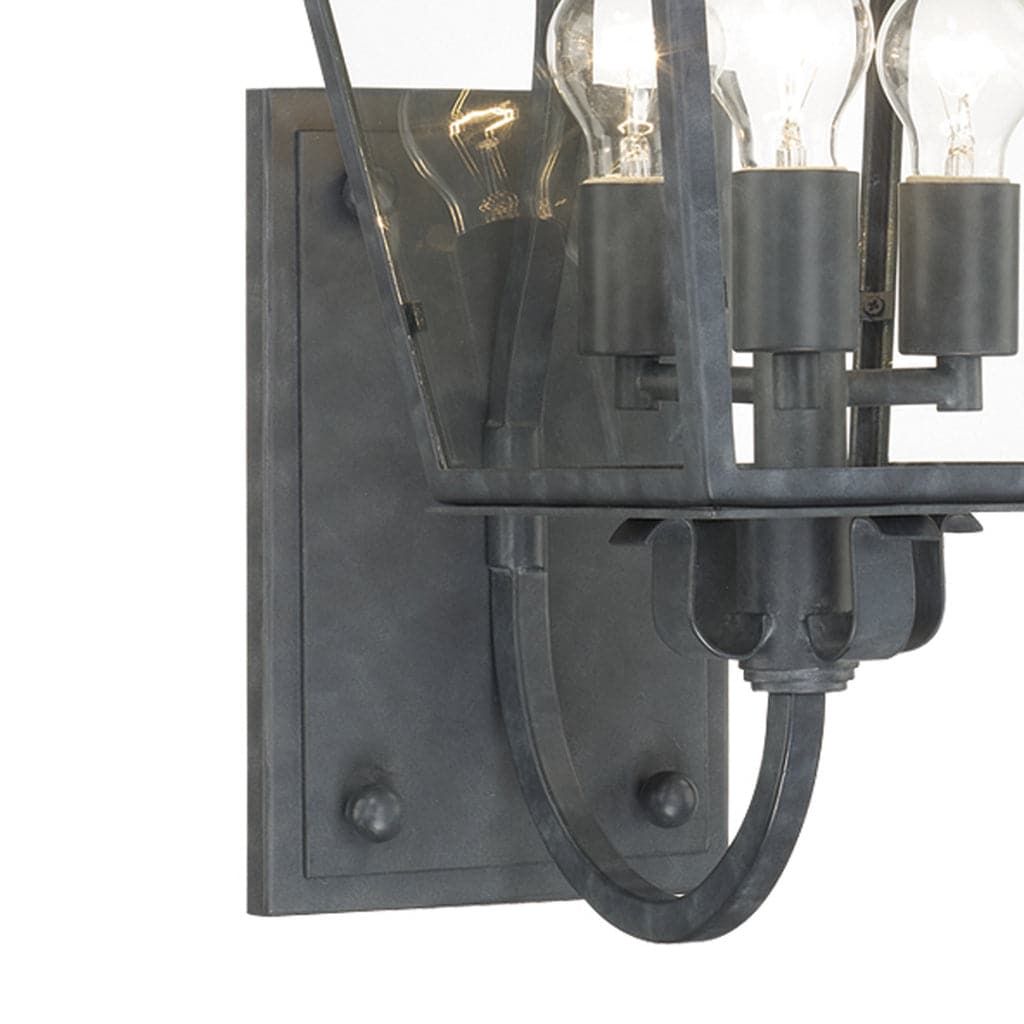 Dumont Outdoor 3 Light Wall Mount-Crystorama Lighting Company-CRYSTO-DUM-9803-GE-Chandeliers-4-France and Son