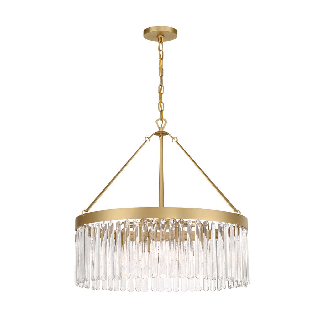 Emory 8 Light Chandelier-Crystorama Lighting Company-CRYSTO-EMO-5406-MG-ChandeliersGold-5-France and Son