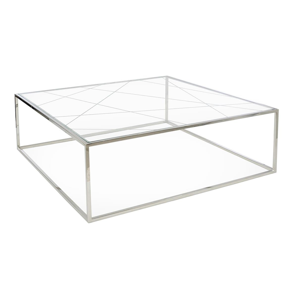 Beveled Glass Cocktail Table-John Richard-JR-EUR-03-0844-Coffee Tables-1-France and Son