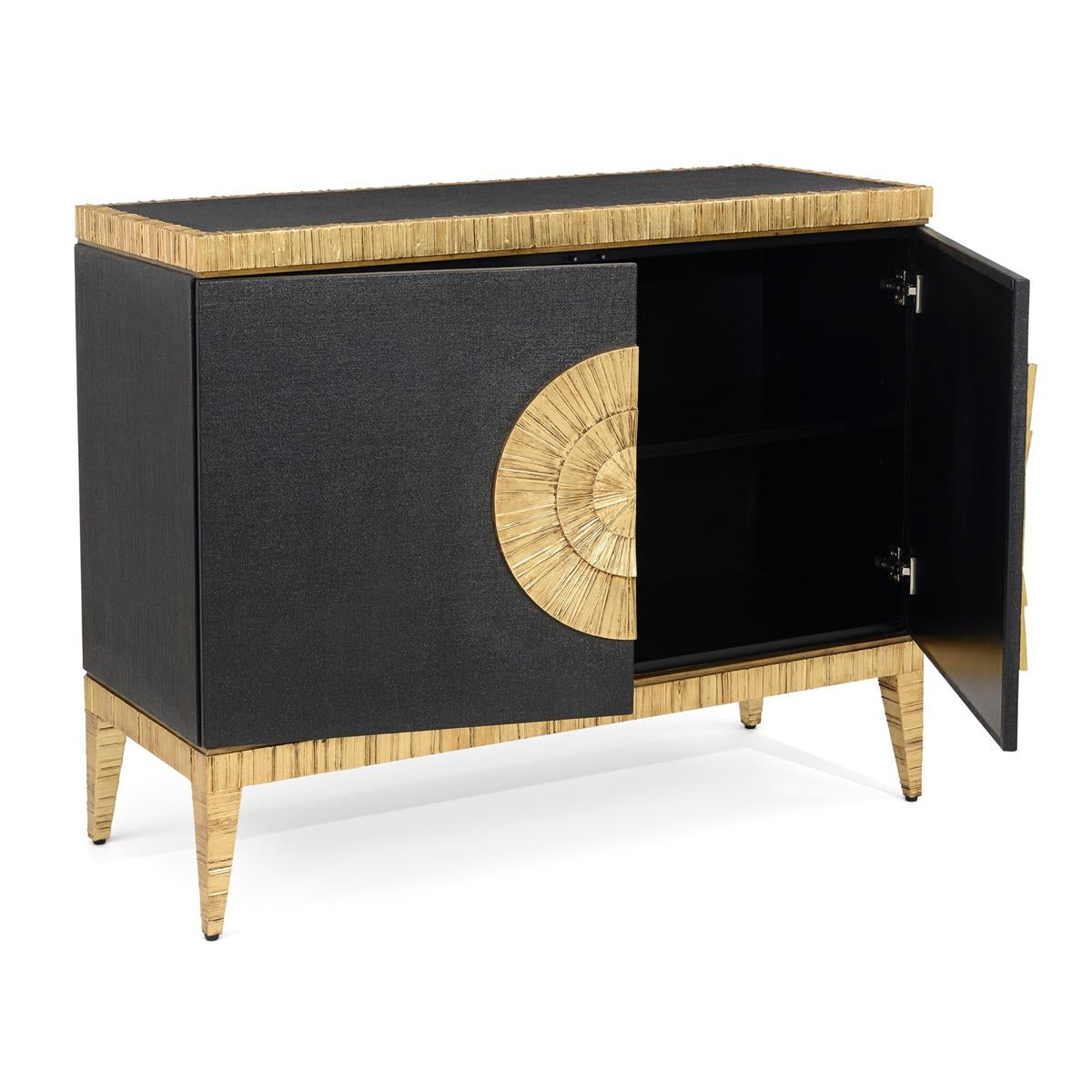 Temujin Chest With Doors-John Richard-JR-EUR-04-0695-Sideboards & Credenzas-2-France and Son