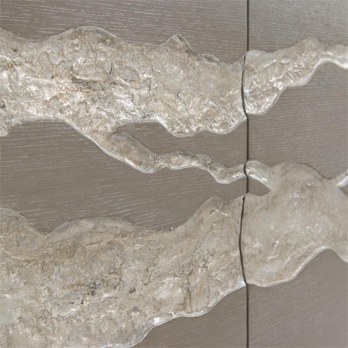 Alpine Credenza - Silver