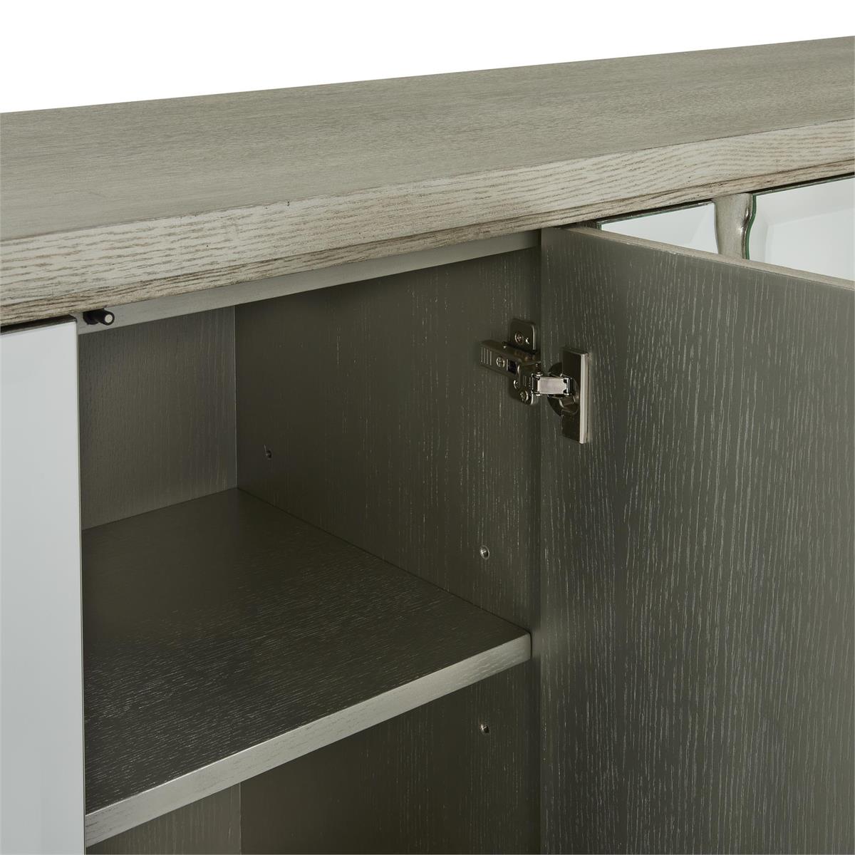 Ravine Silver Credenza